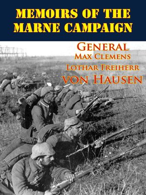 cover image of Memoirs of the Marne Campaign